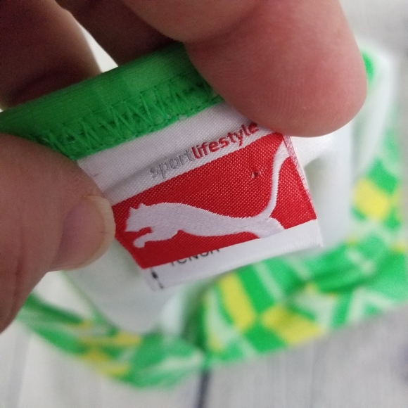 PUMA | geometric pattern halter triangle bikini - Picture 7 of 8